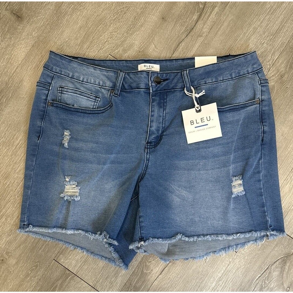 Bleu Boutique Denim Shorts Size 16W Women’s‎ LA NWT’s